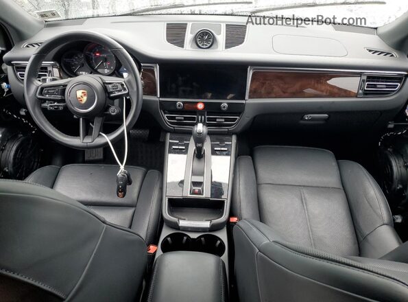 WP1AF2A55PLB58060 2023 PORSCHE MACAN Black Widok deski rozdzielczej