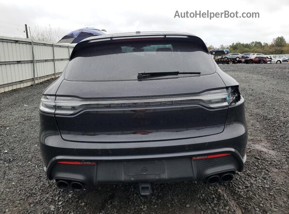 WP1AF2A55PLB58060 2023 PORSCHE MACAN Black Widok z tyłu