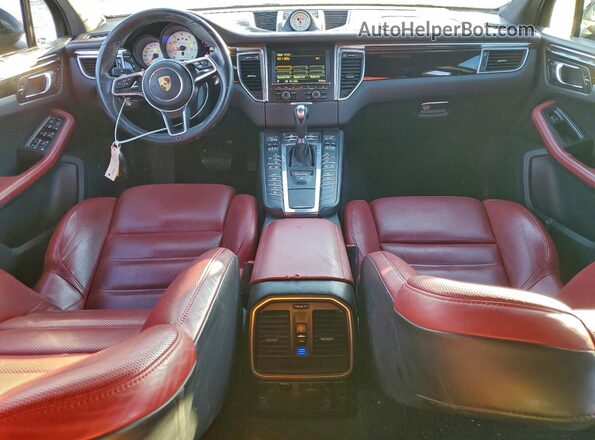 WP1AF2A58GLB95345 2016 PORSCHE MACAN Черный Вид панели приборов
