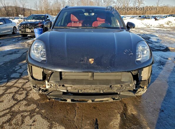 WP1AF2A58GLB95345 2016 PORSCHE MACAN Черный Вид спереди