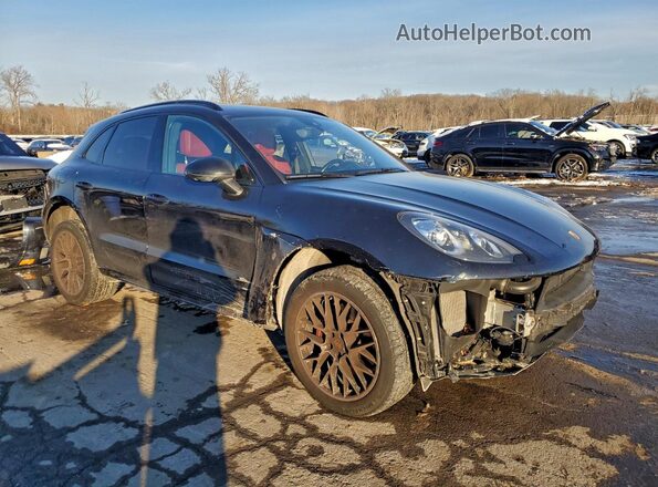 WP1AF2A58GLB95345 2016 PORSCHE MACAN Черный Передняя правая четверть