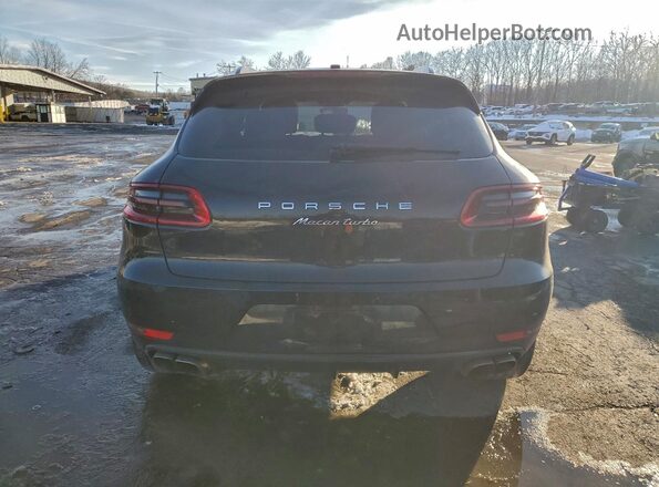 WP1AF2A58GLB95345 2016 PORSCHE MACAN Черный Вид сзади