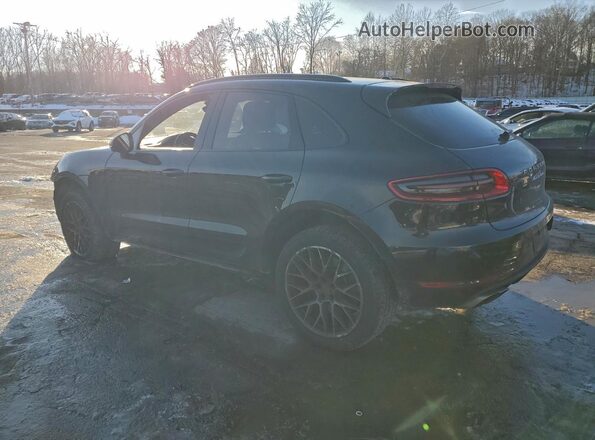 WP1AF2A58GLB95345 2016 PORSCHE MACAN Черный Задняя левая четверть