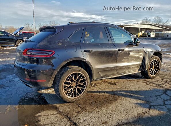 WP1AF2A58GLB95345 2016 PORSCHE MACAN Черный Задняя правая четверть