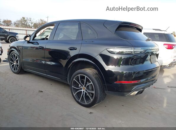 WP1AF2AY0KDA80428 2019 PORSCHE CAYENNE Black უკანა მარცხენა