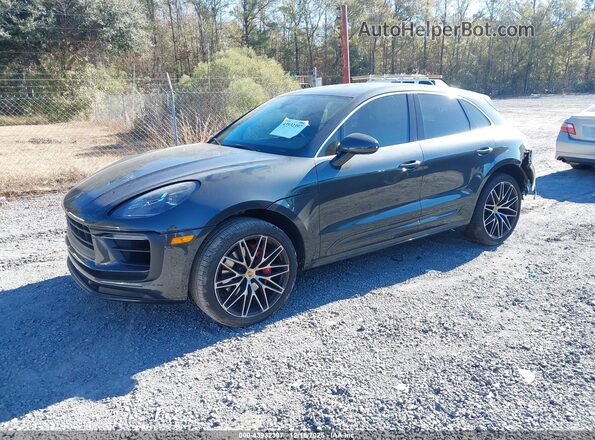 WP1AG2A58NLB21997 2022 PORSCHE MACAN Черный Передняя левая четверть