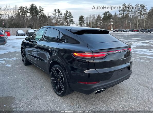WP1BA2AY0MDA40369 2021 PORSCHE CAYENNE Black უკანა მარცხენა
