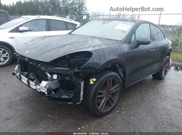 WP1BA2AY1MDA40719 2021 PORSCHE CAYENNE Black Vista tres cuartos delantera izquierda