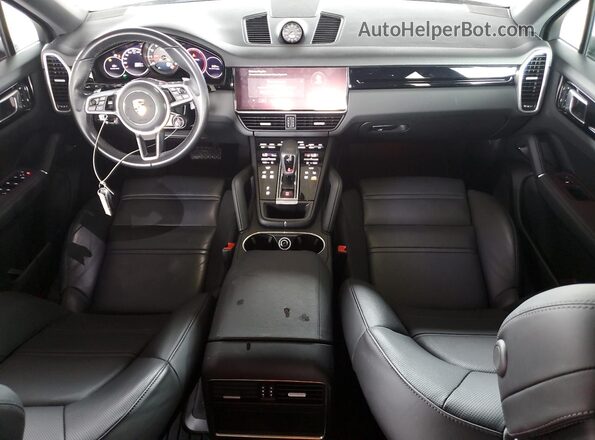 WP1BA2AY1NDA48742 2022 PORSCHE CAYENNE Black Vista del salpicadero