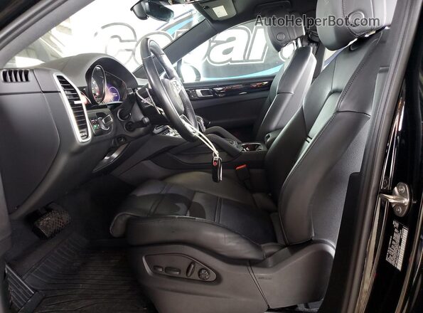 WP1BA2AY1NDA48742 2022 PORSCHE CAYENNE Black Vista interior delantera