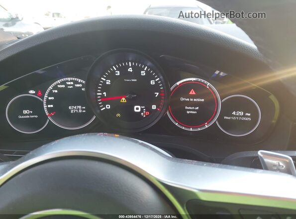 WP1BA2AY3LDA47394 2020 PORSCHE CAYENNE Серый Вид задних сидений