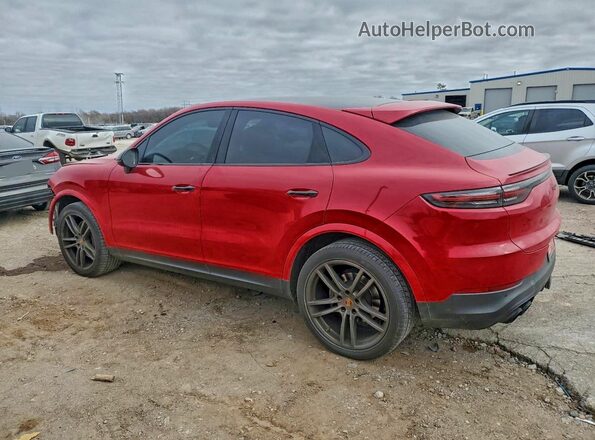 WP1BA2AY5MDA40352 2021 PORSCHE CAYENNE Red Rear left