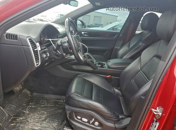 WP1BA2AY5MDA40352 2021 PORSCHE CAYENNE Red Front interior view