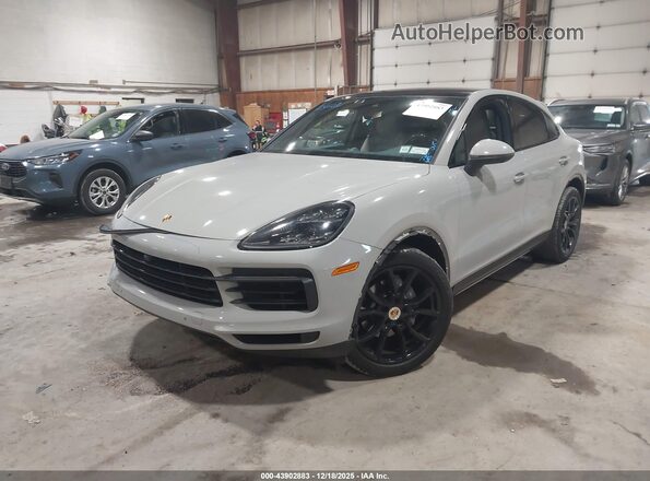 WP1BA2AY8LDA46810 2020 PORSCHE CAYENNE Gray წინა მარცხენა ხედი სამი მეოთხედიდან