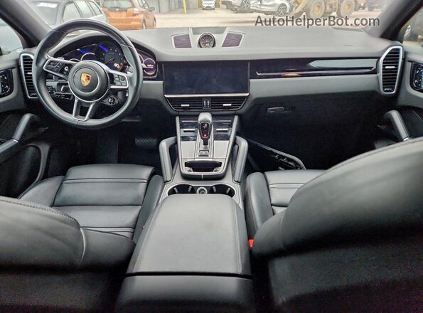 WP1BA2AYXMDA41965 2021 PORSCHE CAYENNE Черный Вид панели приборов