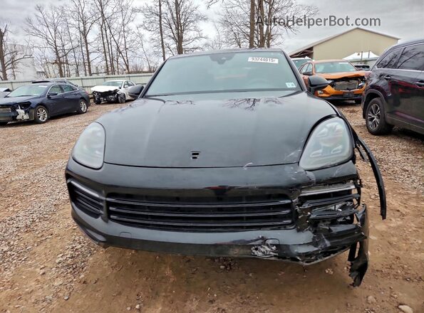 WP1BA2AYXMDA41965 2021 PORSCHE CAYENNE Черный Вид спереди