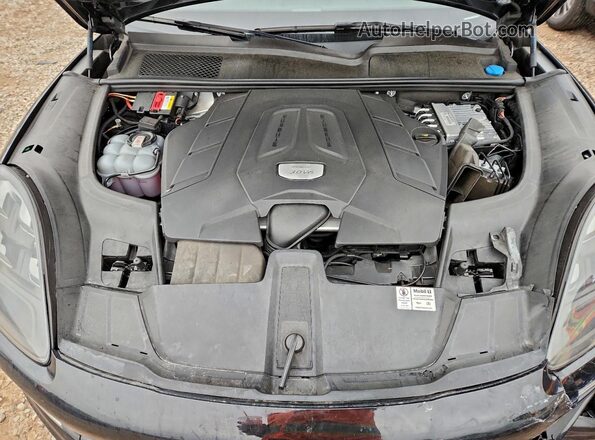 WP1BA2AYXMDA41965 2021 PORSCHE CAYENNE Черный Вид задней части салона