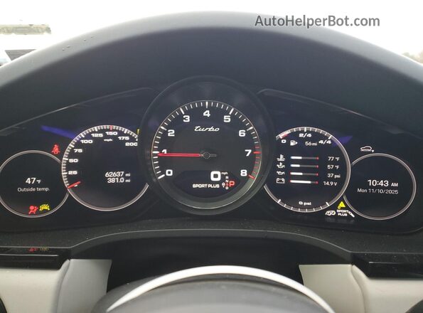 WP1BF2AY0PDA35369 2023 PORSCHE CAYENNE Серый Вид щитка приборов