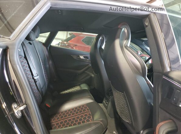 WUABWCF51KA907559 2019 AUDI RS5 Black Vista de los asientos traseros