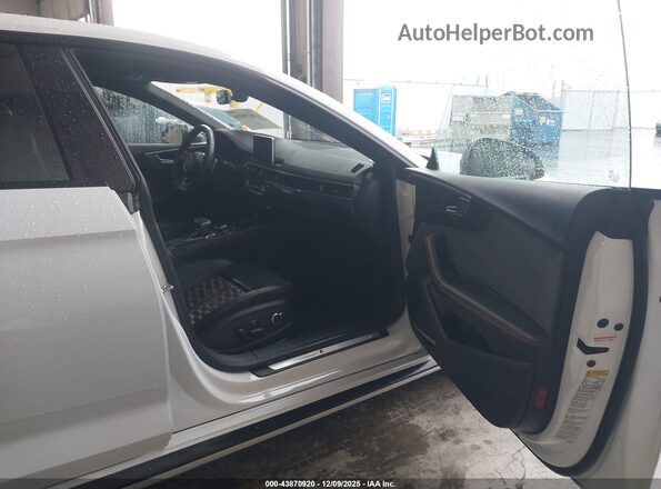 WUABWCF53KA902332 2019 AUDI RS5 White Widok wnętrza z przodu