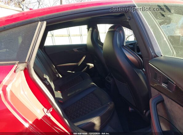 WUABWCF58KA902276 2019 AUDI RS5 Red Widok naklejki z numerem VIN