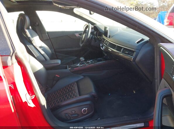 WUABWCF58KA902276 2019 AUDI RS5 Red Widok wnętrza z przodu