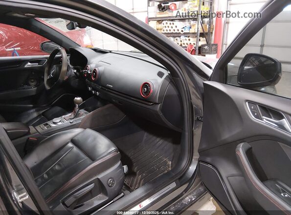 WUABWGFF0KA905933 2019 AUDI RS3 Gray წინა სალონის ხედი