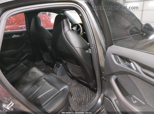 WUABWGFF0KA905933 2019 AUDI RS3 Gray VIN კოდის სტიკერის ხედი