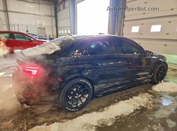 WUABWGFF1J1900481 2018 AUDI RS3 Black Задня права чверть