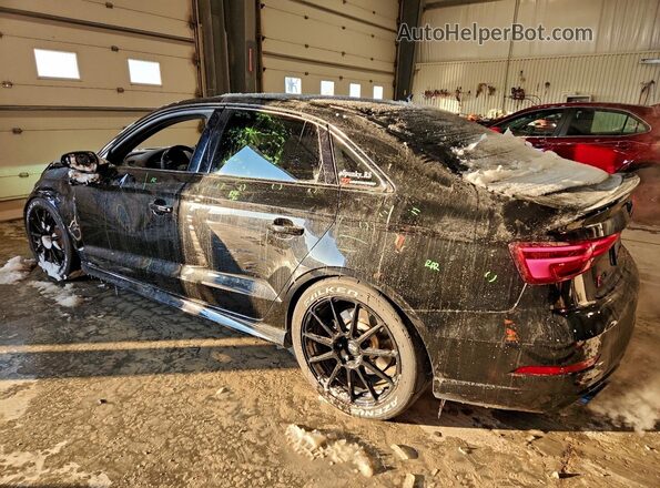WUABWGFF1J1900481 2018 AUDI RS3 Black Задня ліва чверть