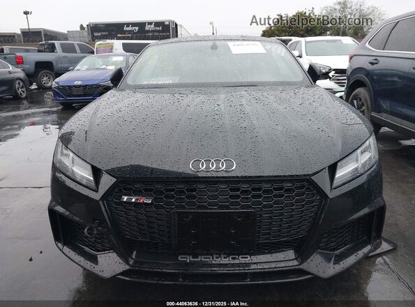 WUACSAFVXJ1900144 2018 AUDI TT Черный Вид задней части салона