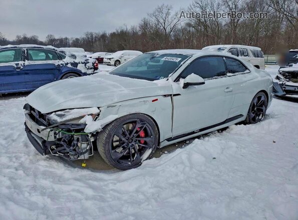 WUAPWAF50JA903074 2018 AUDI RS5 Белый Передняя левая четверть