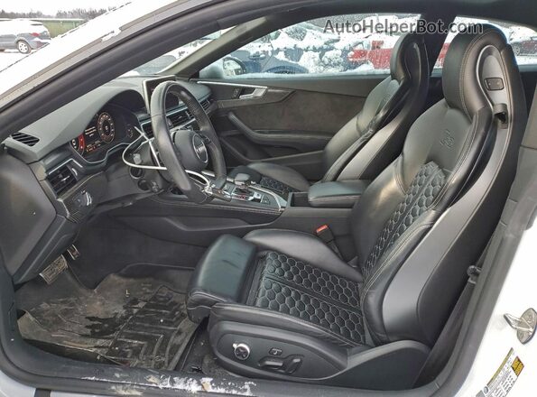 WUAPWAF50JA903074 2018 AUDI RS5 Белый Вид салона спереди