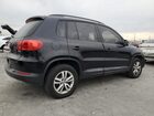 2016 Volkswagen Tiguan S Черный vin: WVGAV7AX4GW519405
