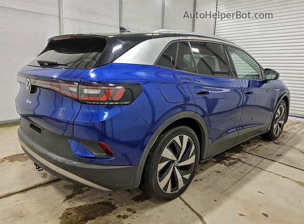 WVGDMPE22MP019070 2021 VOLKSWAGEN ID.4 Blue Задня права чверть