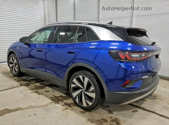 WVGDMPE22MP019070 2021 VOLKSWAGEN ID.4 Blue Задня ліва чверть