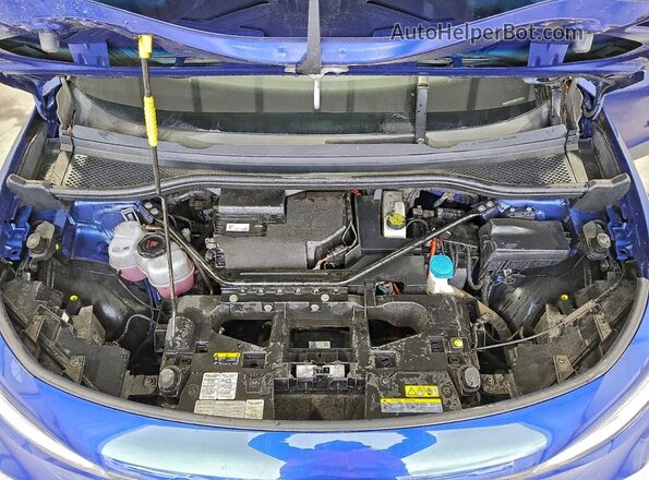 WVGDMPE22MP019070 2021 VOLKSWAGEN ID.4 Blue Вид підкапотного простору