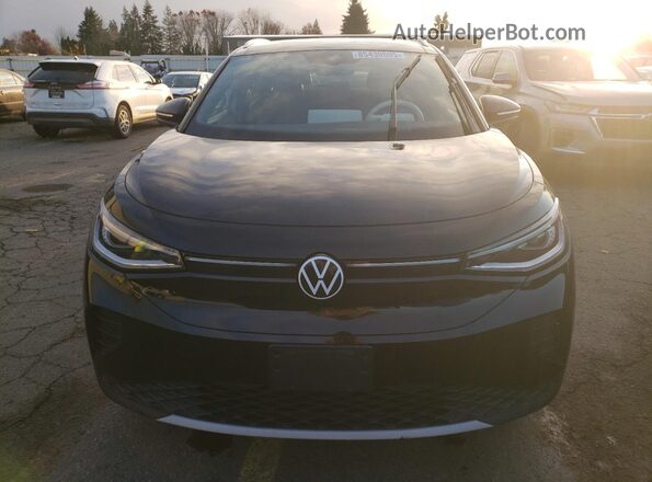 WVGDMPE24MP010483 2021 VOLKSWAGEN ID.4 Black Դիմացի տեսք