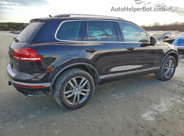 WVGEF9BP2GD012331 2016 VOLKSWAGEN TOUAREG Черный Задняя правая четверть