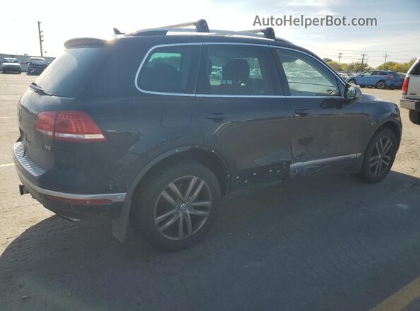 WVGEF9BP7GD010865 2016 VOLKSWAGEN TOUAREG Черный Задняя правая четверть