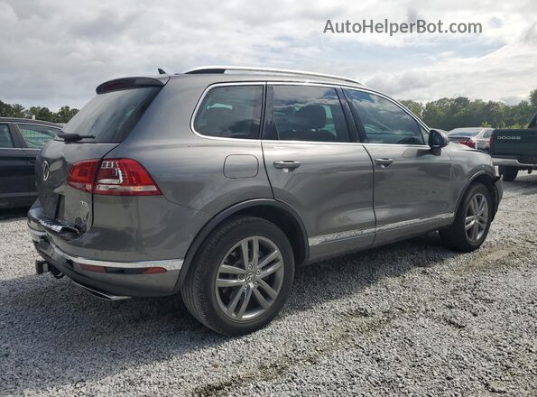 WVGEP9BPXGD002689 2016 VOLKSWAGEN TOUAREG Серый Задняя правая четверть