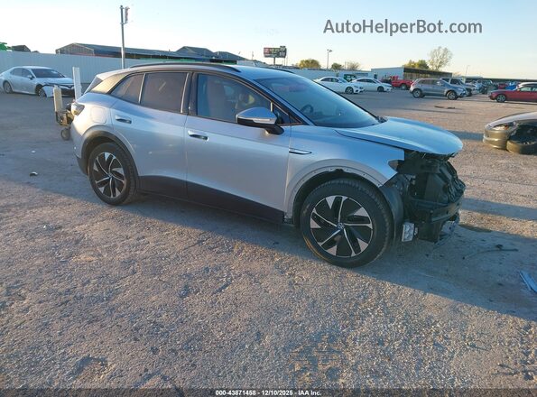 WVGRMPE2XNP067228 2022 VOLKSWAGEN ID.4 Серебряный Передняя правая четверть