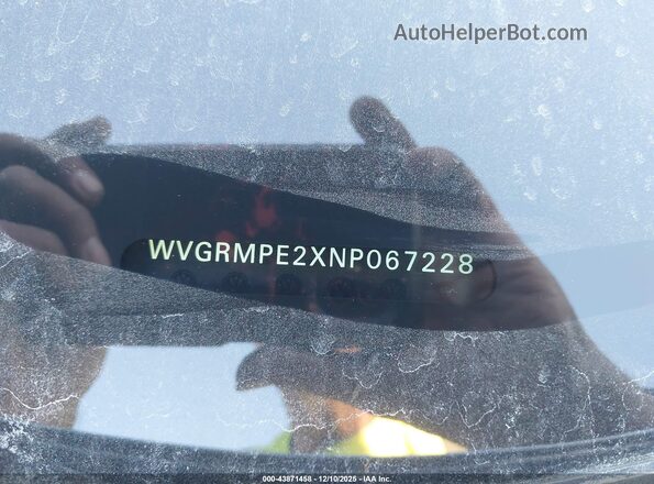 WVGRMPE2XNP067228 2022 VOLKSWAGEN ID.4 Серебряный Вид подкапотного пространства