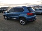 2017 Volkswagen Tiguan Wolfsburg Blue vin: WVGSV7AX3HK026800