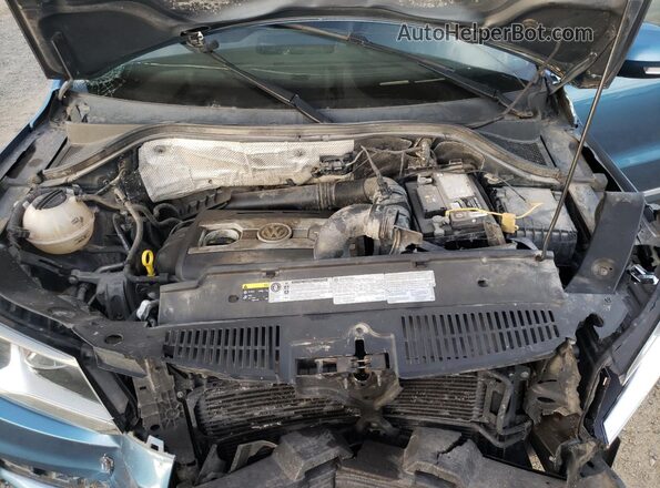 WVGSV7AX3HK026800 2017 VOLKSWAGEN TIGUAN Blue Widok wnętrza z tyłu