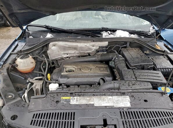 WVGSV7AX8HK002931 2017 VOLKSWAGEN TIGUAN Синий Вид подкапотного пространства