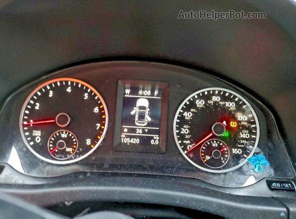 WVGSV7AX8HK002931 2017 VOLKSWAGEN TIGUAN Синий Вид щитка приборов