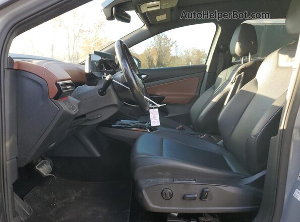 WVGTMPE22MP048029 2021 VOLKSWAGEN ID.4 Серый Вид салона спереди