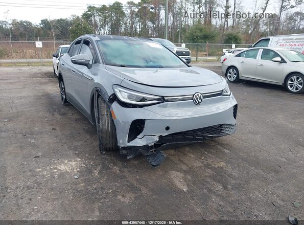 WVGTMPE22NP073661 2022 VOLKSWAGEN ID.4 Серый Вид спереди
