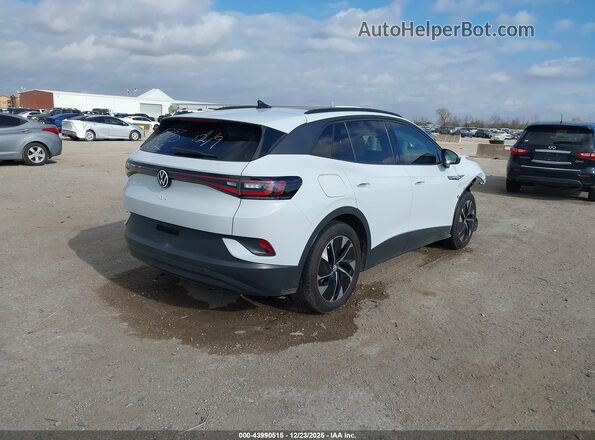 WVGTMPE23NP066752 2022 VOLKSWAGEN ID.4 White Задня права чверть